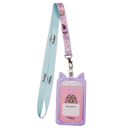 Бейдж на ленте YES Pusheen ушки (940304)