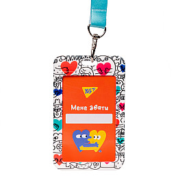 Бейдж пластиковый на ленте YES Stand with Ukraine слайдер (940306)