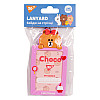 Бейдж силиконовый на ленте YES Line Friends. Choco (940300)