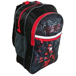 Рюкзак школьный для мальчика Paso Advanced Warrior Черный (BR-948-16)