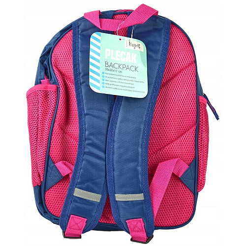 Школьный рюкзак для девочки Paso Multicolour Синий (BR-973-4)