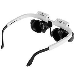 Очки-лупа бинокулярные Magnifier 9892H-1 (8x/23x) c LED подсветкой (9892H-1)