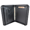 Кожаная папка для документов Portfolio Черный (Port1022 black flotar)