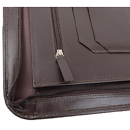 Кожаная деловая папка Portfolio Коричневый (Port1022 brown)
