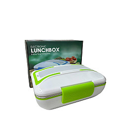 Ланч-бокс электрический с подогревом от сети 220 V 820 мл Lunch Box Зеленый (1936360941)
