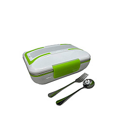Ланч-бокс электрический с подогревом от сети 220 V 820 мл Lunch Box Зеленый (1936360941)