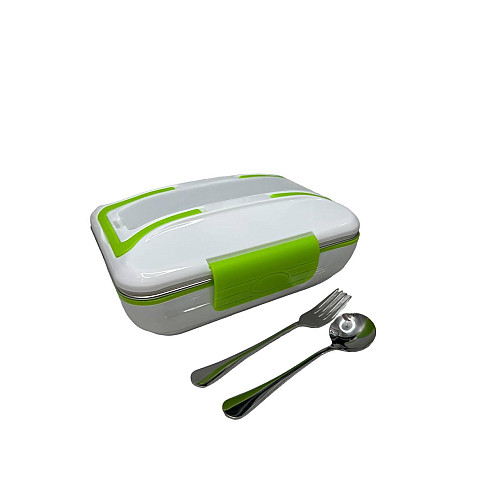 Ланч-бокс электрический с подогревом от сети 220 V 820 мл Lunch Box Зеленый (1936360941)