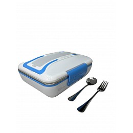 Ланч-бокс электрический с подогревом от сети 220 V 820 мл Lunch Box Синий (1936363251)