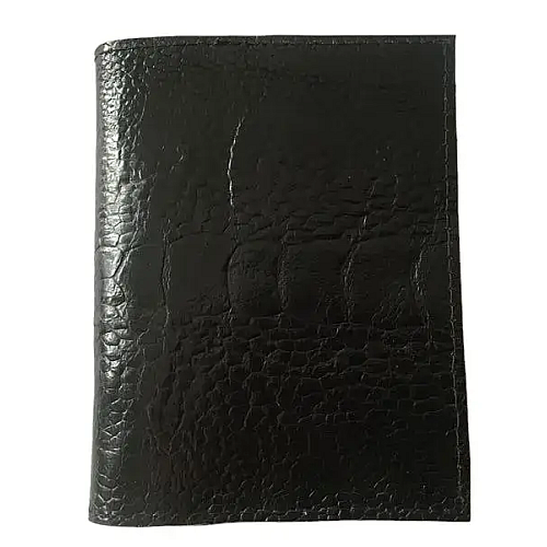 Визитница из кожи страуса Ekzotic Leather Черная (och01)