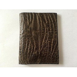 Визитница из кожи страуса Ekzotic Leather Коричневая (och03)