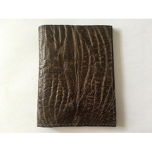 Визитница из кожи страуса Ekzotic Leather Коричневая (och03)