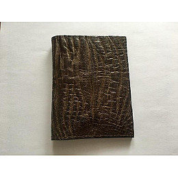 Визитница из кожи страуса Ekzotic Leather Коричневая (och03)