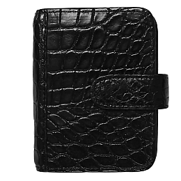 Визитница из кожи крокодила Ekzotic Leather Черный (crc01)