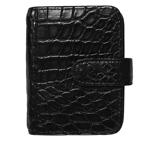 Визитница из кожи крокодила Ekzotic Leather Черный (crc01)
