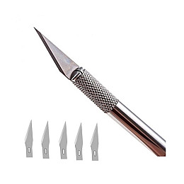 Скальпель Spare Air со сменными лезвиями 5 шт (С50798)