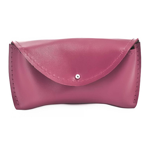 Кожаный футляр для очков Skin and Skin 18х8х3 см Бордовый (LA30BU)