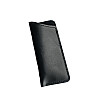 Кожаный футляр для очков Skin and Skin Base 18х8 см Черный (LA43BL)