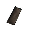 Кожаный футляр для очков Skin and Skin Base 18х8 см Коричневый (LA43BR)