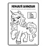 Книга My Little Pony раскрасок большая с задачами (123491)