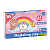 Пластилин YES 24 цв 480г Line Friends (540683)