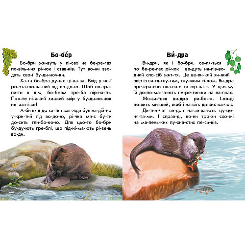 Книга Читаю про Україну Тварини річок та морів укр Ранок (С366024У)
