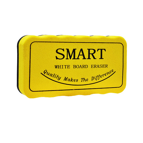 Губка для доски магнитная SMART Color-it Т29 10.5х5.5х2 см Желтый