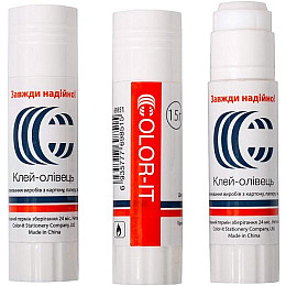 Клей канцелярский сухой Color-it 1015-CIT 15 грамм