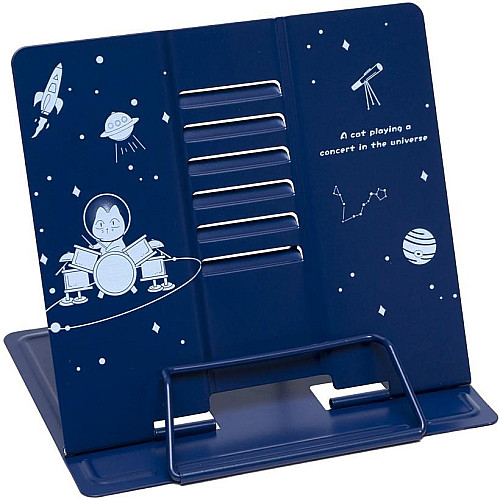 Подставка для книг "Котик Космонавт" Bambi LTS-8164 металлическая Вид 4