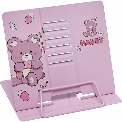 Подставка для книг "Bear Happy" Bambi LTS-8191 металлическая Bear Honey