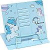 Подставка для книг "Unicorn" Bambi LTS-YD1001 металлическая Blue