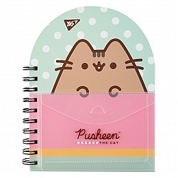 Блокнот YES В6+/100 Pusheen точка (151849)