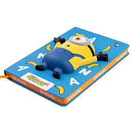 Блокнот-сквиш YES А5 128 л Minions твердый (151789)