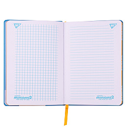 Блокнот-сквиш YES А5 128 л Minions твердый (151789)