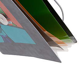 Папка YES А4 c 3 разделителями на резинке Minecraft (492112)