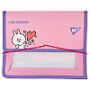 Папка для тетрадей YES на резинке В5 Line Friends. Cony (492210)