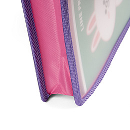 Папка для тетрадей YES на резинке В5 Line Friends. Cony (492210)