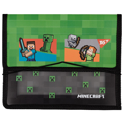 Папка для тетрадей YES на резинке В5 Minecraft. Heroes (492207)