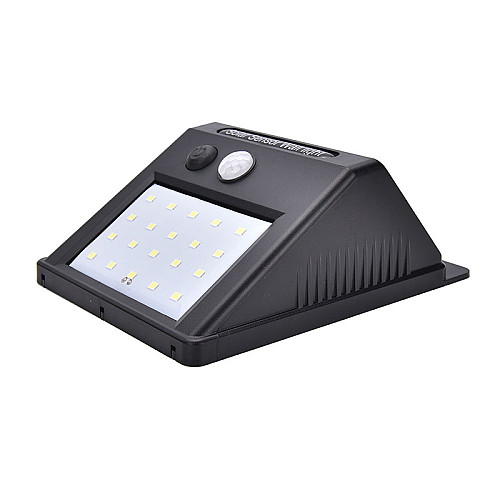 Уличный LED фонарь Solar Motion Sensor Light На солнечной батарее с датчиком движения 20 Led (200587)