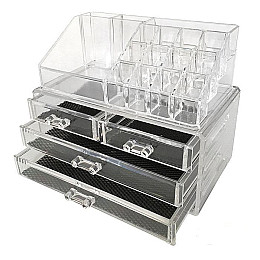 Органайзер для косметики Cosmetic Storage Box Прозрачный (jhsd751096210)