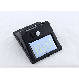 Светодиодный навесной фонарь Solar с датчиком движения Черный (20053100272)