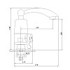 Однокран С Электрическим Нагревателем Lidz (Whi) -0057