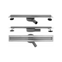 Трап для душа BW Tech Slim 60 см нержавейка поворотный выход (RSK01600)