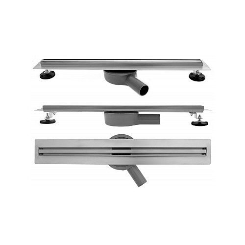 Трап для душа BW Tech Slim 60 см нержавейка поворотный выход (RSK01600)