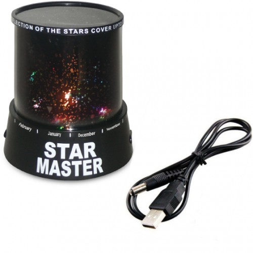 Світильник-проектор UFT Star Master Зіркове небо Чорний (D1010050036)