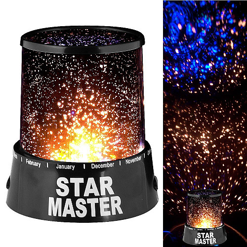 Світильник-проектор UFT Star Master Зіркове небо Чорний (D1010050036)