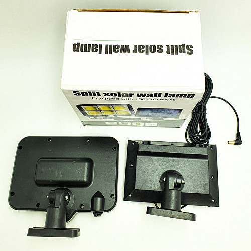 Лампа-фонарь LED с датчиком движения на солнечной батарее Wall lamp LF-1723 (hub_nkni39612)