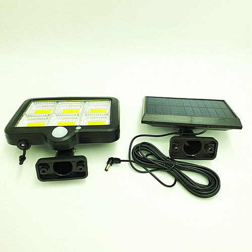 Лампа-фонарь LED с датчиком движения на солнечной батарее Wall lamp LF-1723 (hub_nkni39612)
