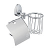 Бумаготримач з кришкою та кошиком ZERIX LR3303-1 (LL1425)