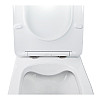 Унитаз Подвесной Qtap Swan Безободковый С Сидением Slim Soft-Close Qt16335178W