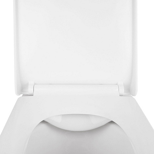 Унитаз Подвесной Qtap Tern Безободковый С Сидением Slim Soft-Close Qt1733052Erw